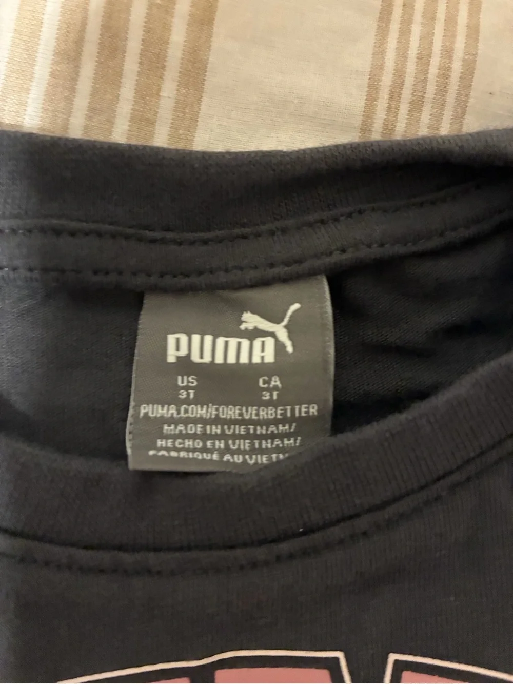 Puma Dark Gray Top with Dusty Pink Jogger Set
